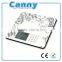 touch sensor operation multifunction electronic glass fitness nutrition kitchen food weighing scale