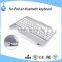2015 new products aluminium bluetooth keyboard for iPad5