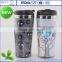 wholesale paper insert double wall cup,insulated plastic coffee mugs with handles,paper insert tumbler