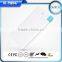 2500 mAh Credit Card Size Power Bank Slim & Super Cool White Color