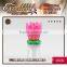 the most popular MUSIC birthday Lotus flower candle export in 2015