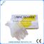 Clearoom disposable vinyl gloves, single use vinyl gloves clear color in different thickness