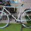 2016 hot selling colorful fixed gear bike water paint bike chinese carbon road bike frame