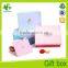 Sweet pink color baby shower favor box