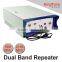 2016 Cheap mobile phone signal booster 37dBm 5watts dual band repeater 900/2100MHz signal repeater mobile signal booster