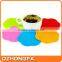 Durable heat resistant cheap custom silicone hot pad