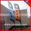 Portable screen printing promotion teardrop flag banner