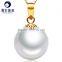 white color fresh water 9-10mm necklaces pendants simple designs for wholesale