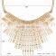 New Design Fashion Crystal Necklaces Women Luxury Statement Diamond Necklace Jewelry SKA8451