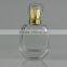 high quality glass perfume bottle with cap