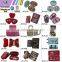 2016 Fashion Multi Designs Stainless Steel with PU Leather Bag Manicure Set