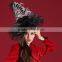 Ladies Fancy Occasion Hat Easter / Christmas Hat With Feather / Sinamay Ornament For Party