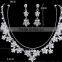 Crystal Wedding Bridal Accessories Crown,Necklace,Earring Set Handmade Jewelry