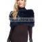 Popular new design fox fur scarf for women