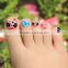New Hot DIY Fashion Toe Sticker Nail Art Foil Adhesive Extended Wear Toe Nail Decoration Beauty