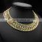 Fashion Crystal Choker Necklace For Women Gold Necklace Rhinestone Collar Jewelry New Design 2015