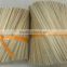 Extremely low waste rate raw bamboo sticks