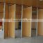 wooden soundproofing material movable sound proof partition wall with fabric