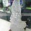 Animal design fish shaped transparent crystal fish crystal carving fish