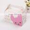 Supply of 6-inch birthday cake West Point box square tray portable folding cartons
