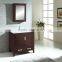 Wooden Floor Mounted Modern Bathroom Vanity with Legs