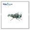 Polyresin silver electro plating insect decoration gift craft table top with metal legs