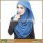 Green fashion viscose new designs muslim scarf womens hijab