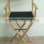 L002HB Wooden tall director Chair