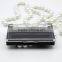 Simple transparent rectangular 2 colors professional eyeshadow palette packaging