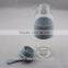 2016 new design hot sale glass water bottle,glass water bottle with silicone sleeve,glass drinking bottle