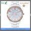FS FLOWER - Ladies Fashion Trendy White Ceramic Waterproof Wrist Watch