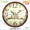 2015 decorative wall mounted modern clocks (14W45BR-S138)