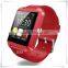 R0793 U8 new arrival hottest wrist watch phone android, useful water resistant wrist watch phone android