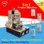 Free ship! Semi auto lcd separate machine+UV glue/moulds repair kits + Glue remover machine/polarizer machine