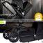 2016 Leather Material baby carrier/ baby pram/ baby stroller 3 in 1 manufacture with black; brown; white color
