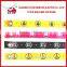2015 Factory Price Printed Color Ribbon Bracelet/wrist Strap