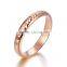 r0055 saudi jewelry eternity18k rose gold plated engaged ring for couples