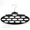 high quality flocked velvet tie hanger scarf hanger