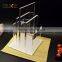 hot selling high quality transparent acrylic brochure display racks