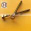 furniture hardware hex head wood screw