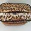 New Designer Snake Skin Gold pu Cosmetic Bag