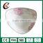 Wholesale cheap triangle ceramic plates with decal printed