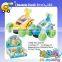 Promotion plastic friction small animals car, ABS toys little truck toys for kid