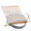 Jewelry Pouch Drawstring Bags/ 100% Jewelry Pouch Muslin Bags