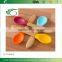 XYB004/Silicone Spoons,Baby Infant Feeding Spoon,4 Colour Set,Soft Curved Tip,Toddler Safe,Perfect Babyshower Gift