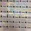 Laser sticker security hologram stickers with QR code
