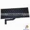 Wholesale NEW Original 2013-2015 Year NO Backlight for RMBP Pro Retina A1398 IT Italy Keyboard