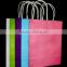 Hot/Polka Dot kraft paper gift bag/Festival gift bags with handles/wholesale Free ship New cute Festival shopping bags