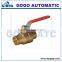 China gold manufacturer Promotion personalized brass ball valve dn80