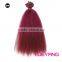 Purple Ombre 2 Colors Hair Weaving Bundles for DIY Doll Wig